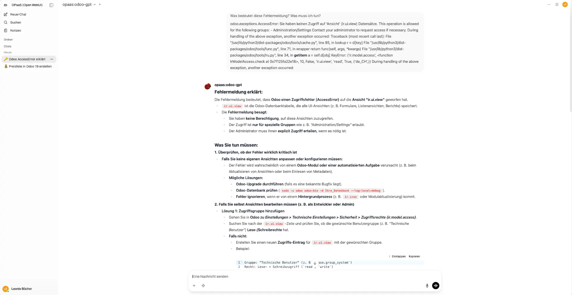 Detailed, Trained Responses
