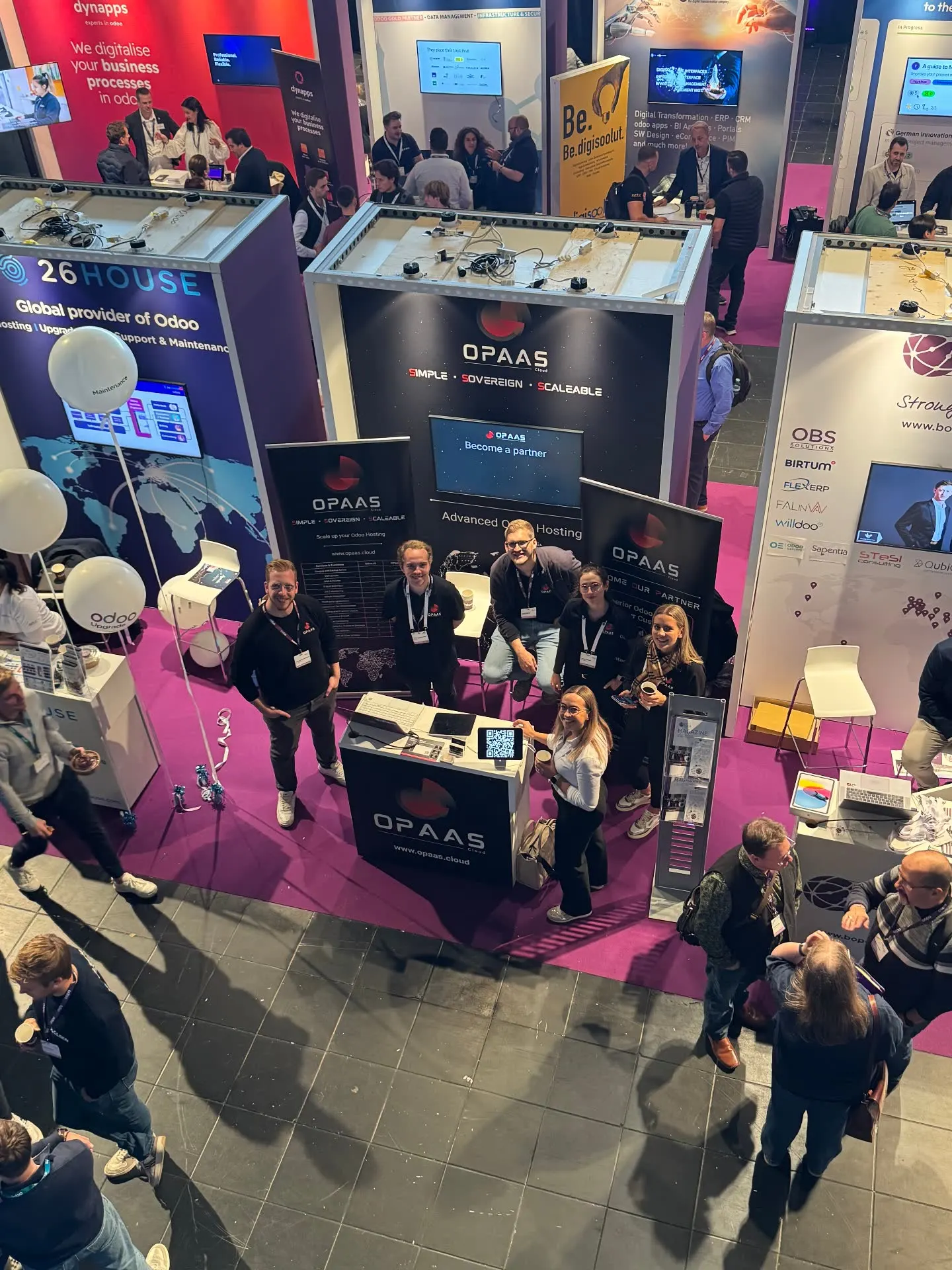 OPaaS auf der Odoo Experience