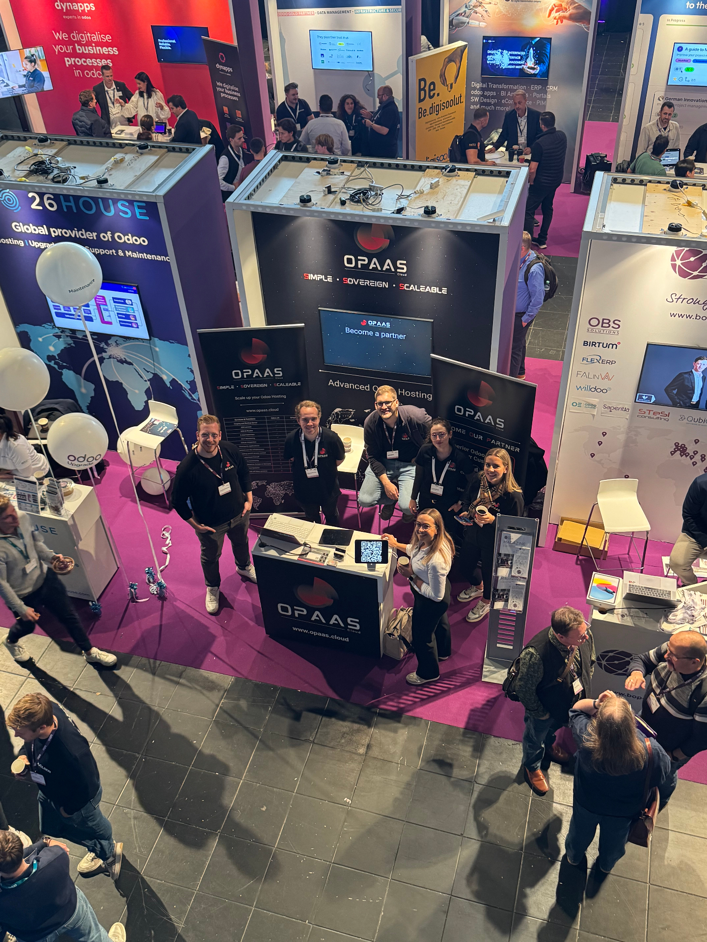 OPaaS auf der Odoo Experience